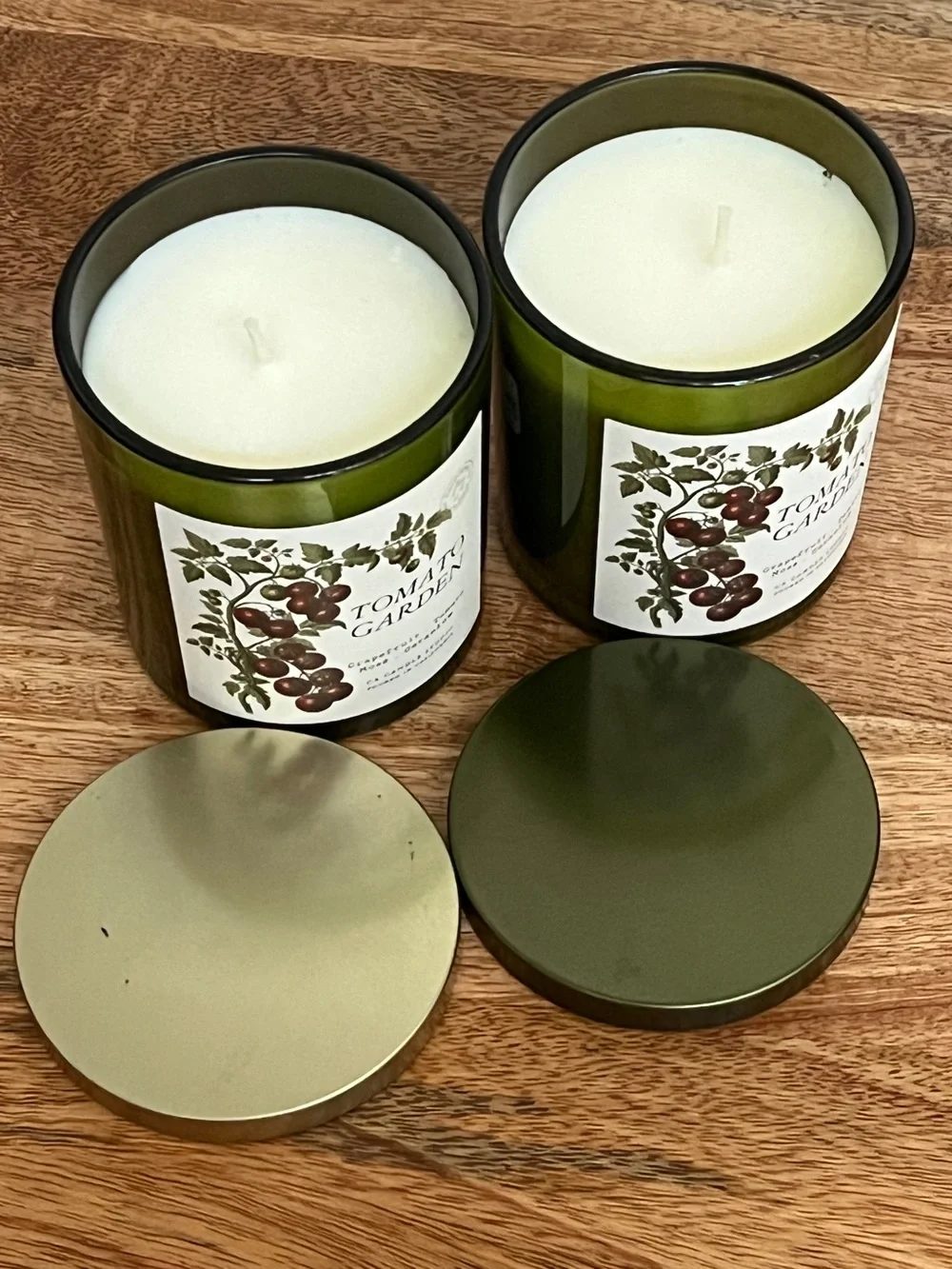 Tomato Garden Scented Candle - Set of 2